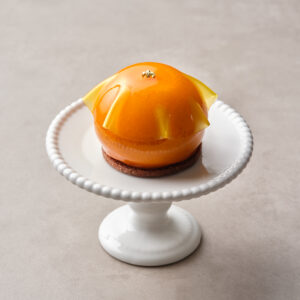 Banana Passion Fruit Mousse Cake