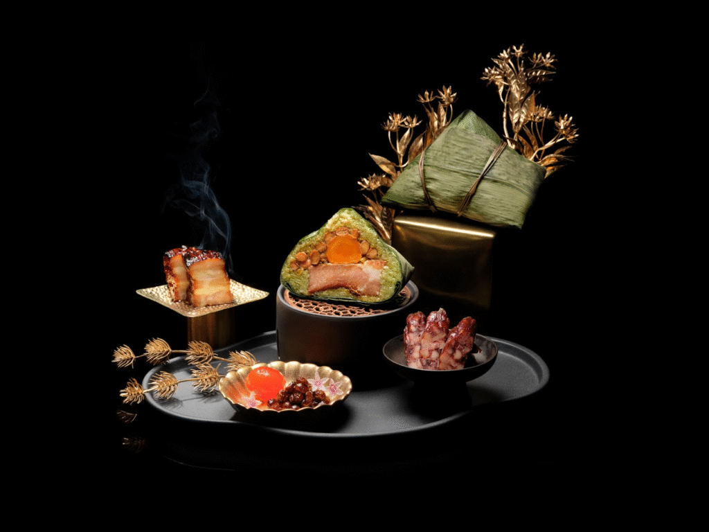 Cantonese Style Honey-Glazed Pork Char Siew Rice Dumpling